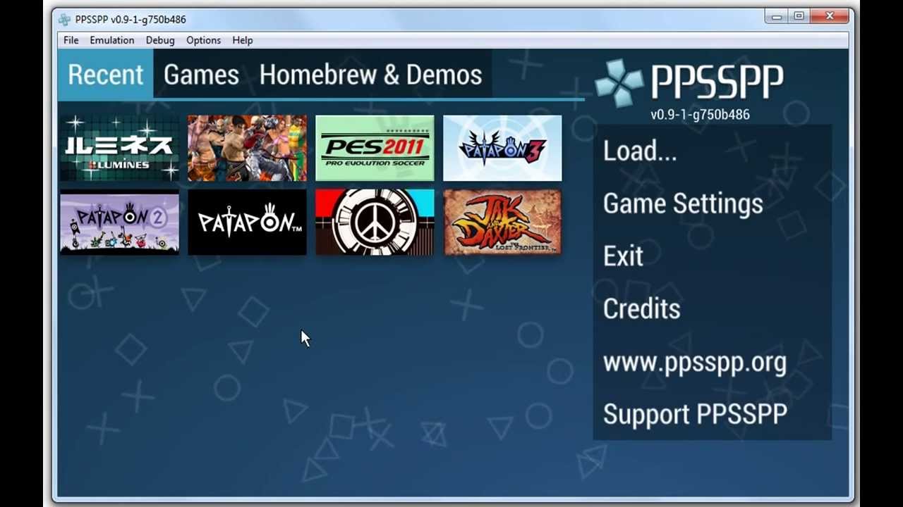 download ppsspp emulator for pc